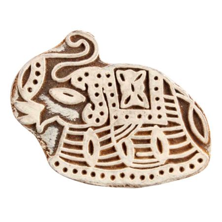 Set of 1 Piece New Wooden Printing Block